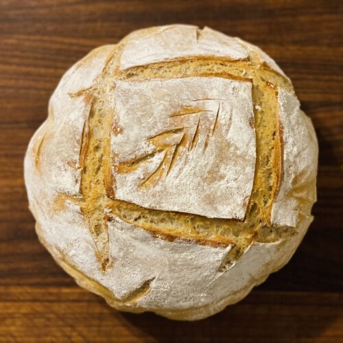 Easiest Sourdough Boule
